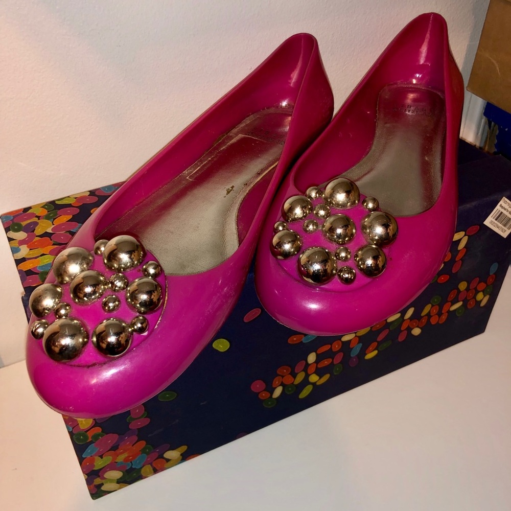 Stuart Weitzman Studded Flats